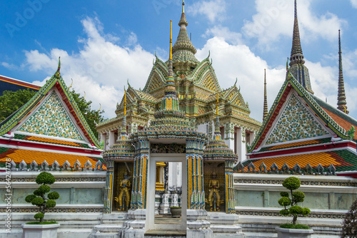 The Temple of Wat Phra Chetuphon, Bangkok, Thailand. © Danica Chang