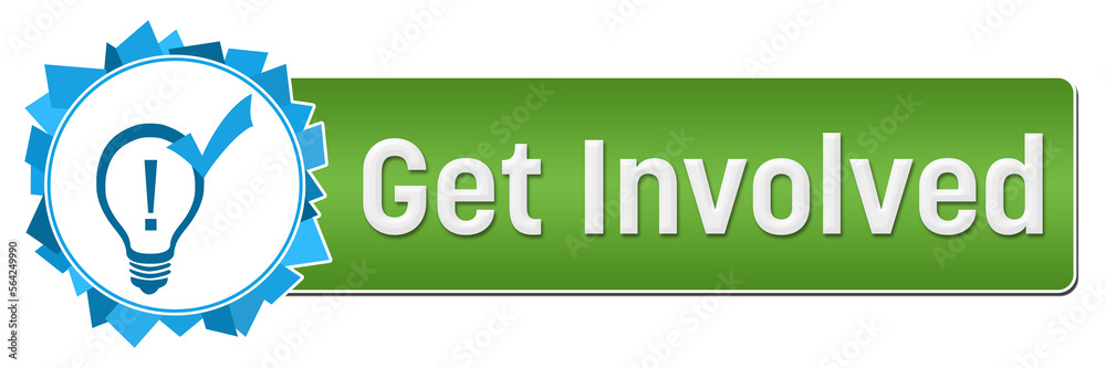 Get Involved Blue Green Random Shapes Circle Bar Get Involved Blue Green Random Shapes Circle Bar