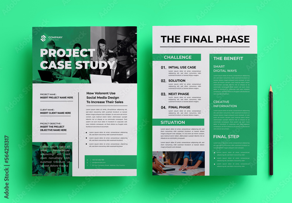 Case Study Business Design Template Stock Template Adobe Stock Case Study Business Design Template Stock Template Adobe Stock