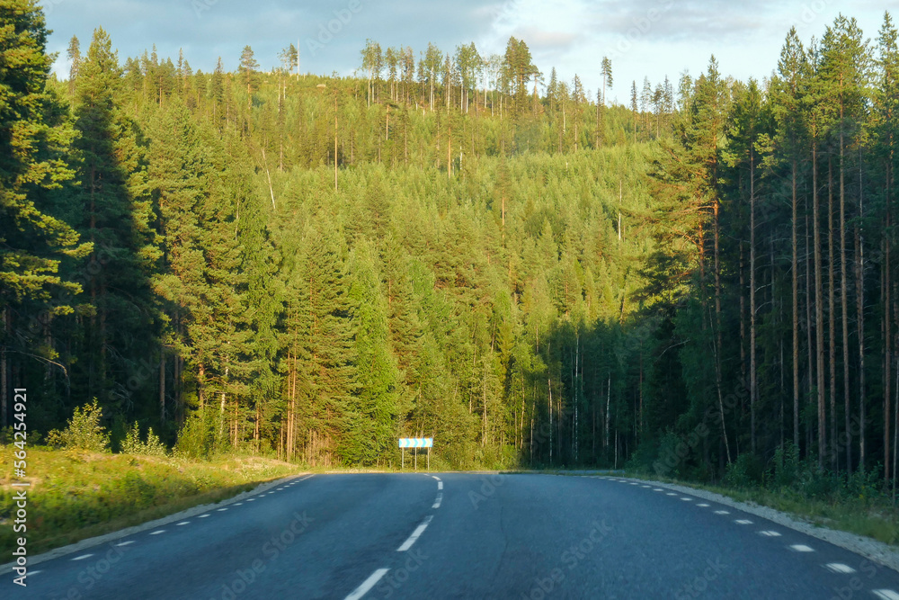 Fototapeta premium on the road