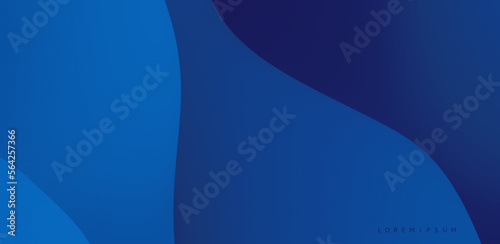 Multilayer texture. Cover design template. Abstract wavy background with modern gradient colors. Trendy liquid design. Motion sound wave. 3D illustration for brochure, poster, presentation or banner.