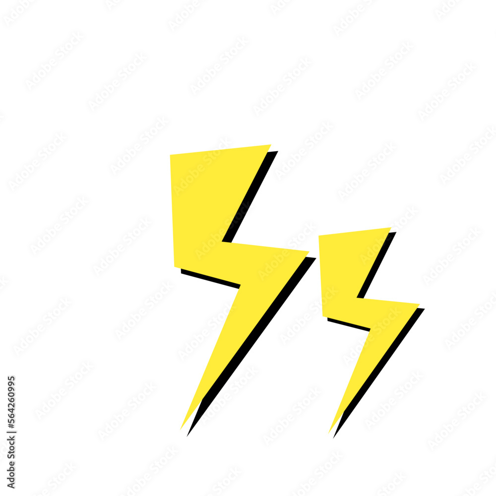 Comic Lighting Thunder Strom Comic Lighting Thunder Strom