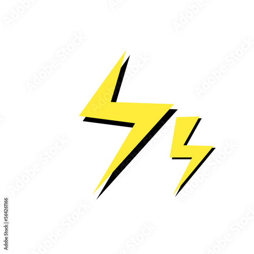 Comic Lighting Thunder Strom