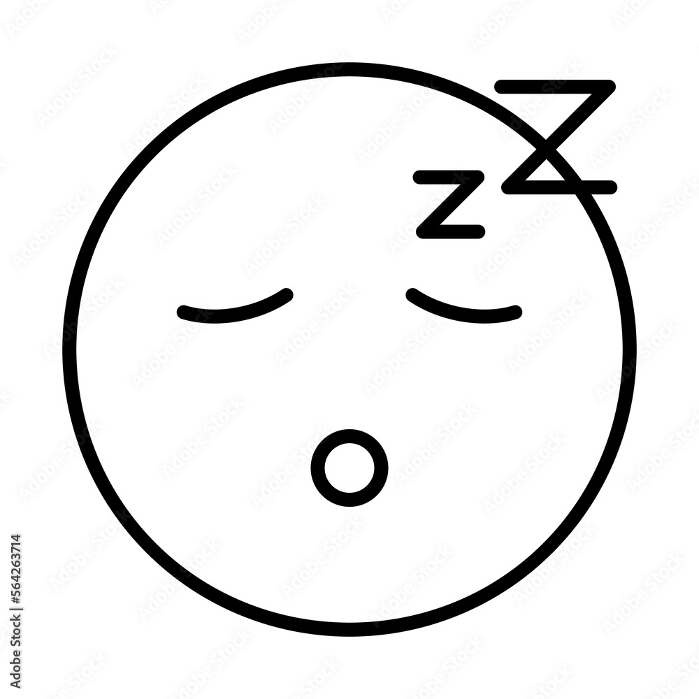Sleepy Emoji, Emoticon Icon Logo Design Vector Template Illustration Sign And Symbol Pixels Perfect Sleepy Emoji, Emoticon Icon Logo Design Vector Template Illustration Sign And Symbol Pixels Perfect