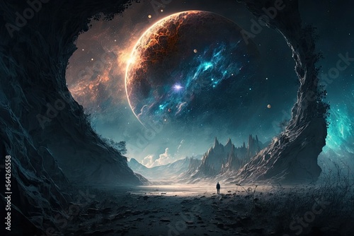 Earth In Fantasy Space generative ai