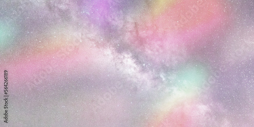 Illustration with colorful abstract background.