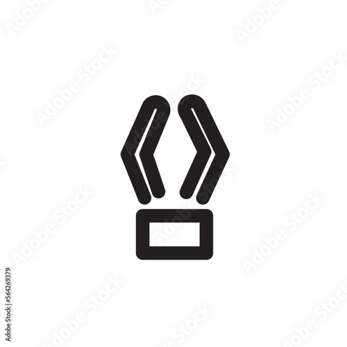 Tweezers Outline Icon