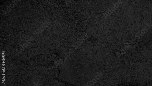 Dark grey black slate texture in natural pattern with high resolution for background and design art work. Black stone wall.
