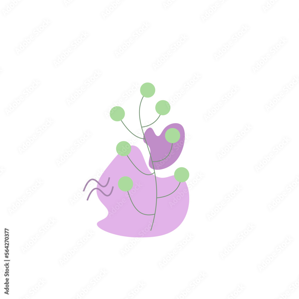 Boho Plant Element Boho Plant Element