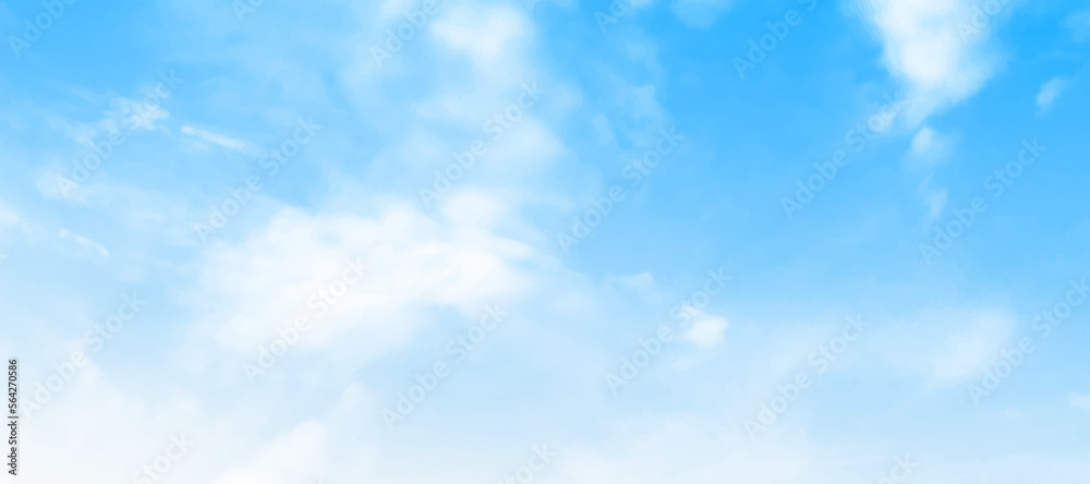 Blue sky and clouds. Summer air background Blue sky and clouds. Summer air background