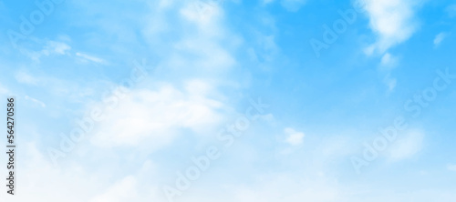 Blue sky and clouds. Summer air background