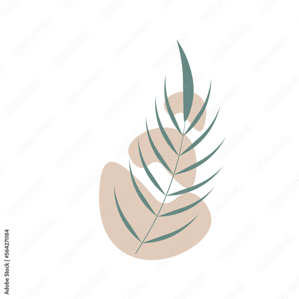 Boho Plant Element Boho Plant Element