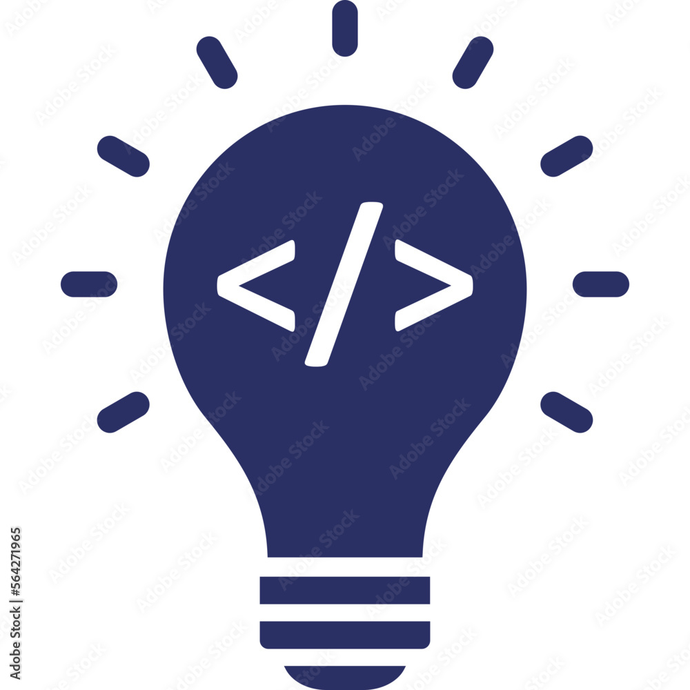 Bulb, coding Vector Icon which can easily modify or edit
Bulb, coding Vector Icon which can easily modify or edit