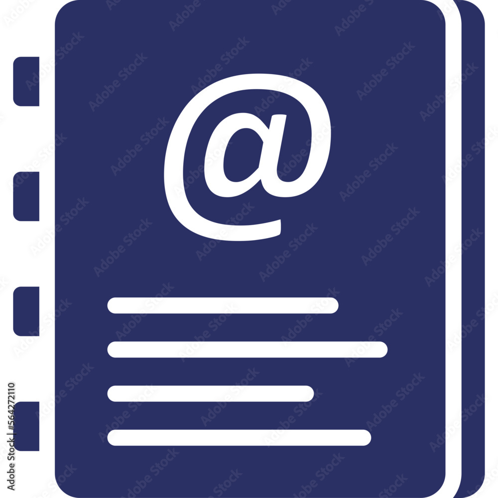Account book, address book Vector Icon which can easily modify or edit
Account book, address book Vector Icon which can easily modify or edit