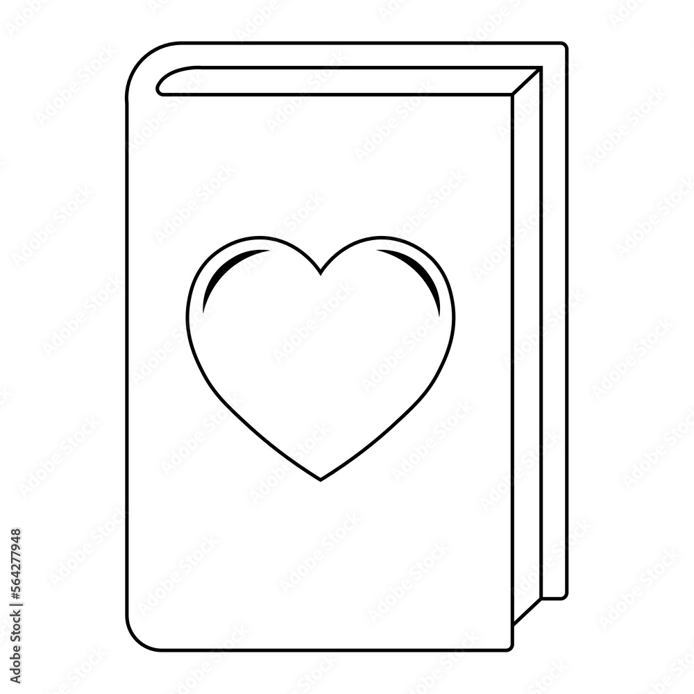 Simple illustration of heart icon for St. Valentines Day Simple illustration of heart icon for St. Valentines Day