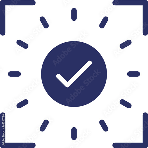Acceptance, approval Vector Icon

