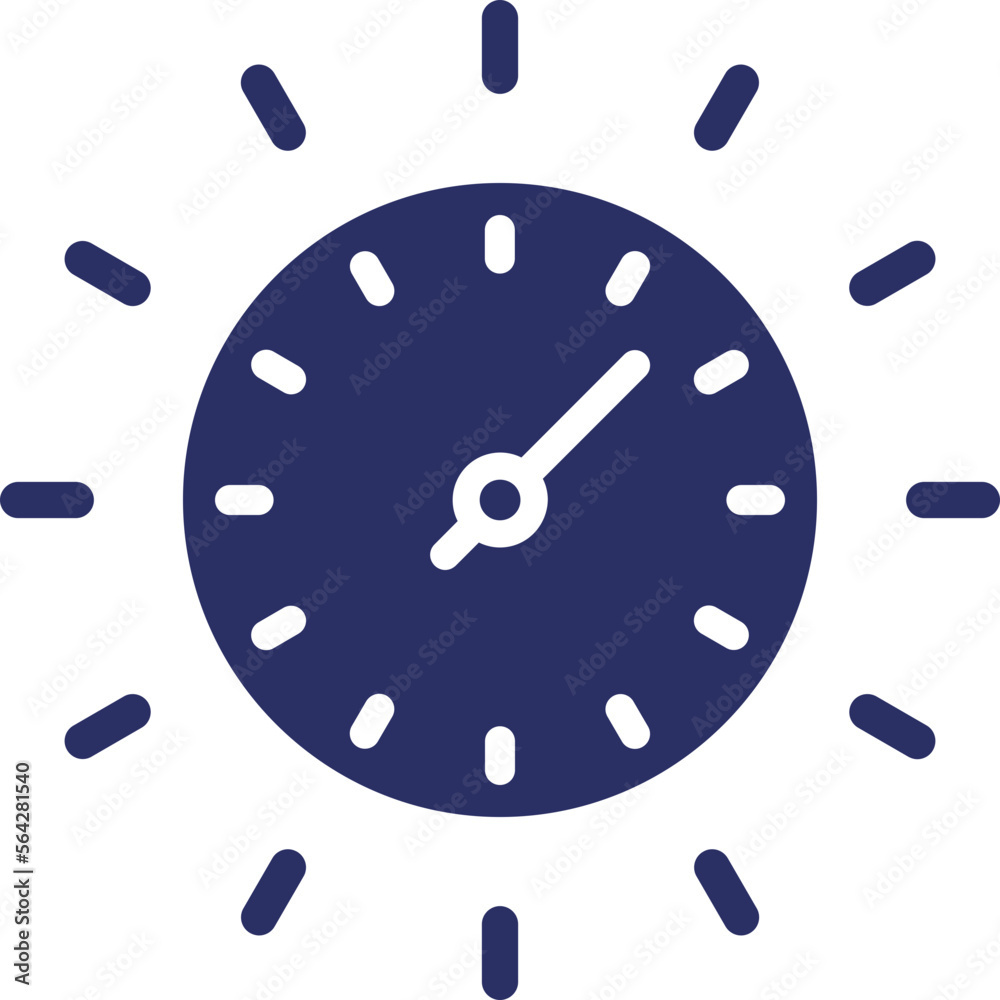 Clock, performance Vector Icon
Clock, performance Vector Icon