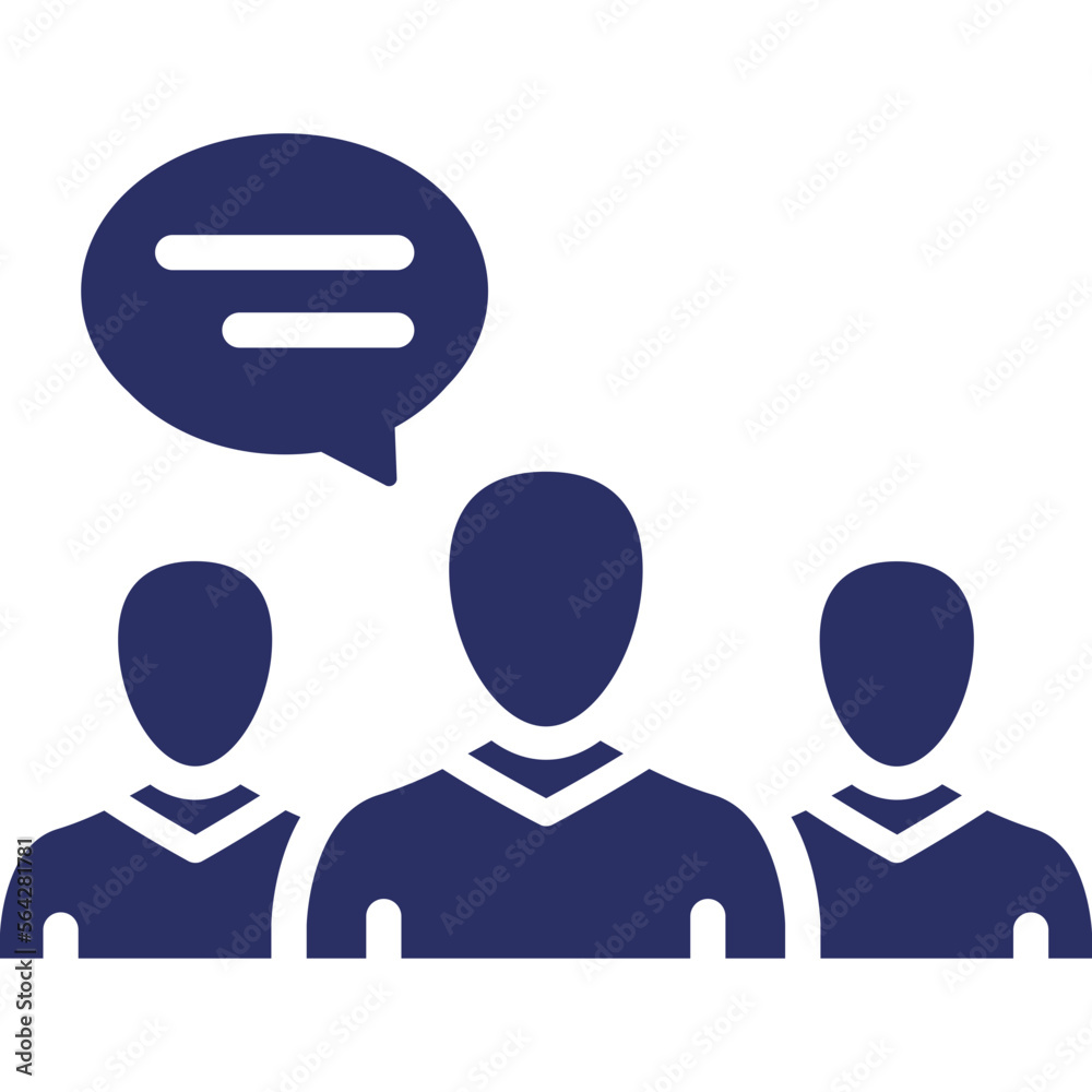 Bubble, collaboration Vector Icon
Bubble, collaboration Vector Icon