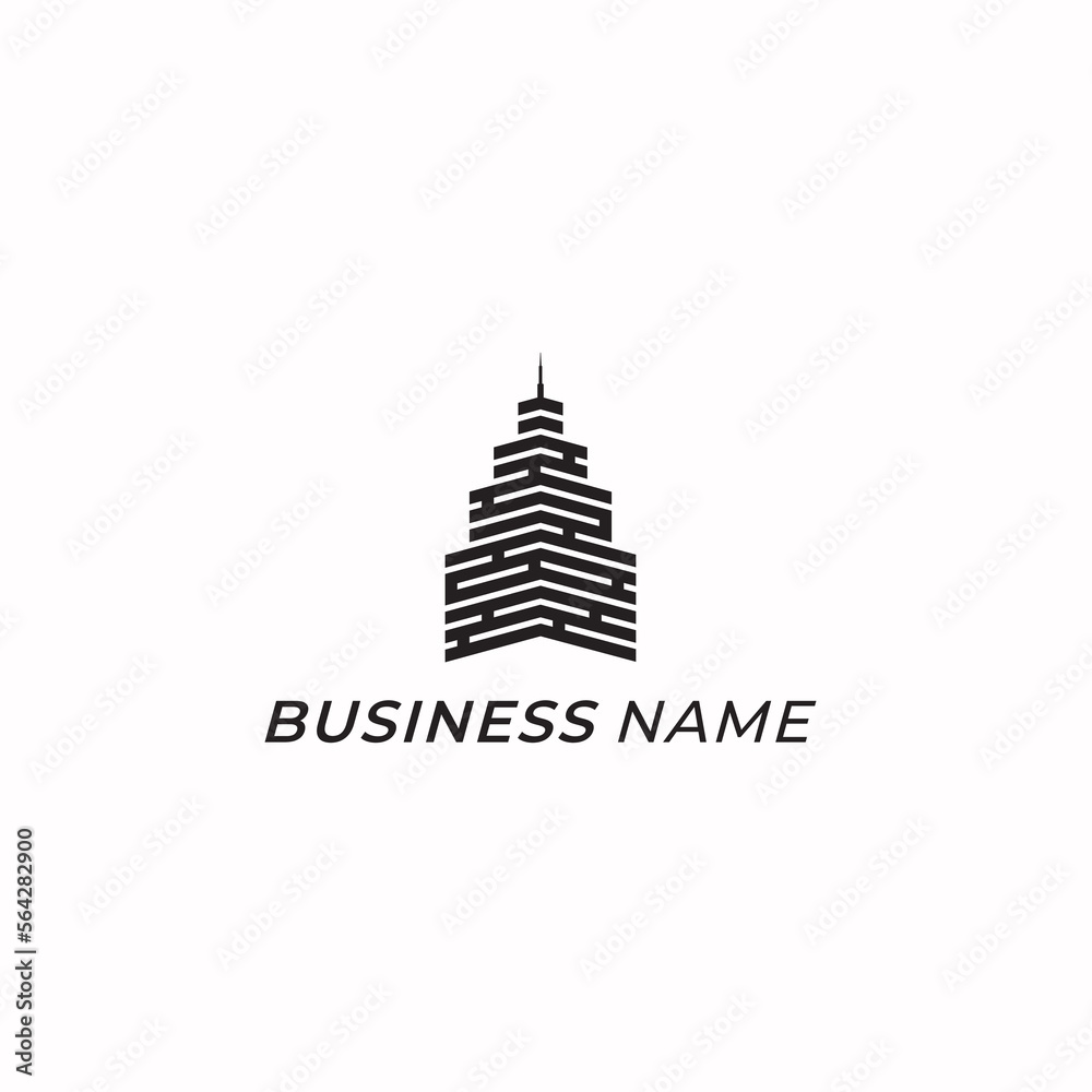 design logo creative line building