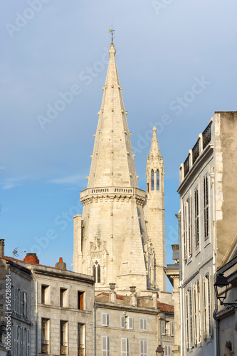 Lanterne tower in La Rochelle city
