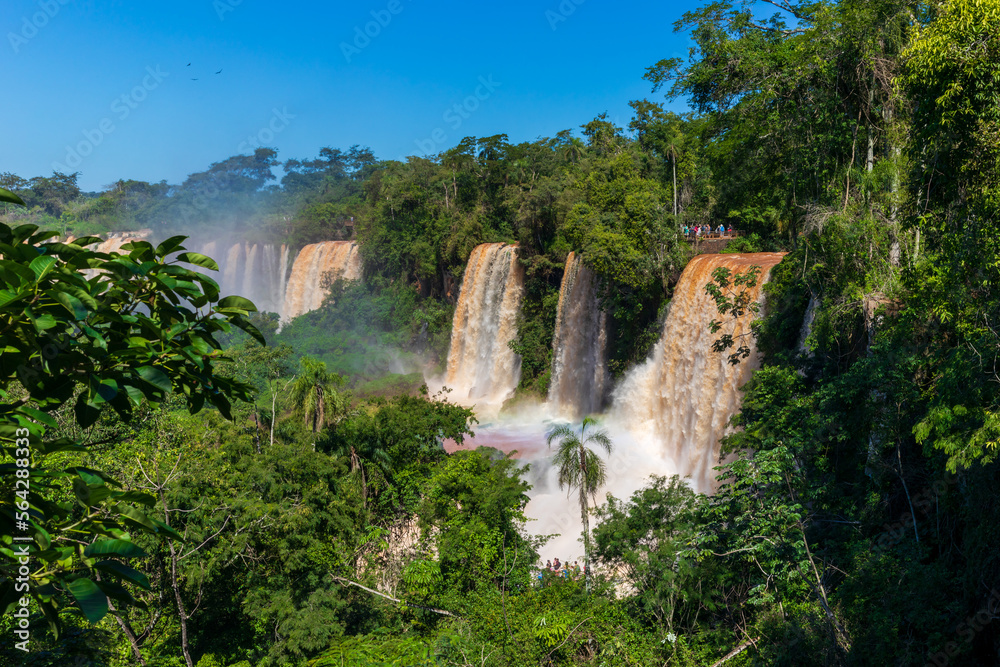 Partial view of Iguazú National Park 