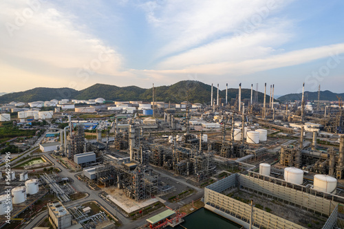 Industry Drone Aerial View