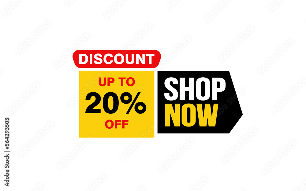 20 Percent SHOP NOW offer, clearance, promotion banner layout with sticker style.
20 Percent SHOP NOW offer, clearance, promotion banner layout with sticker style.