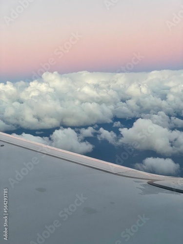 view from airplane window © Kristina Manulkina 