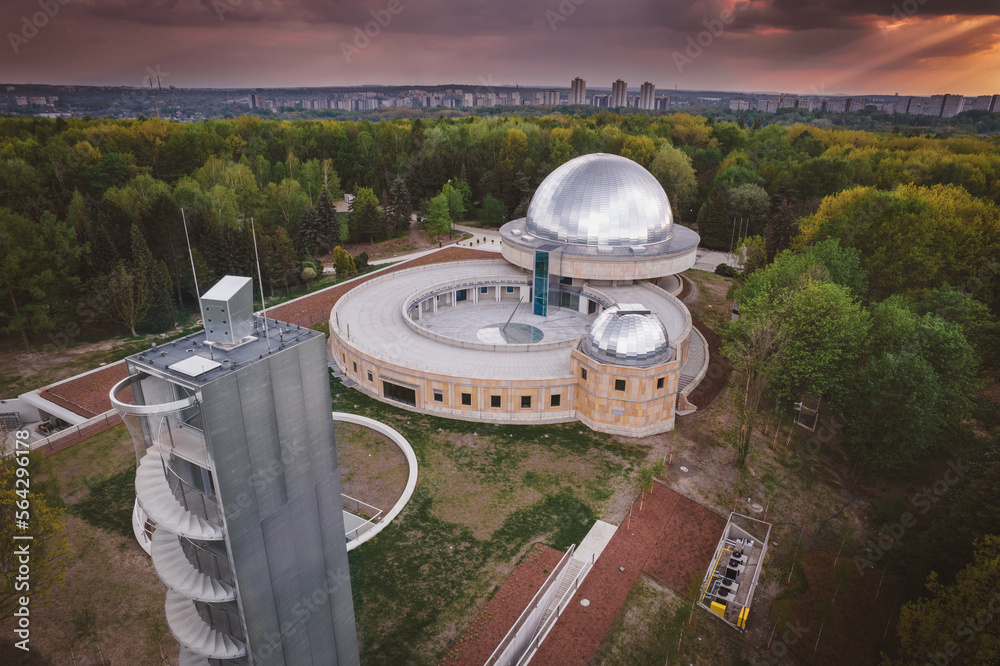 Planetarium w Parku Ślaskim - Chorzów
