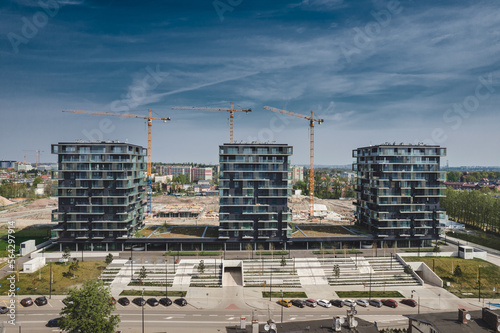 Obraz na płótnie Katowice w salonie