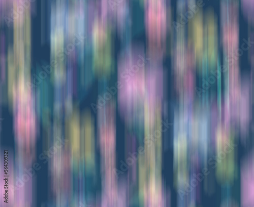 Abstract Brush Strokes Soft Background Colorful Motion Blurred Texture Seamless Pattern Trendy Fashion Colors Design Material Perfect for Allover Fabric Print or Wrapping Paper