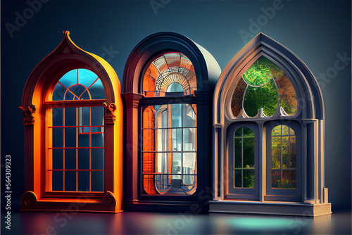 Window collection backgroun...