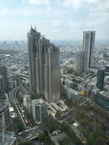 Buildings in Tokyo, Japan