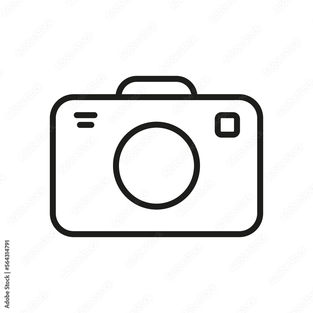Photo Camera Line Icon. Photograph Flash Equipment Linear Pictogram. Photographic Optical Lens Outline Symbol. Video, Photography Image. Editable Stroke. Isolated Vector Illustration Photo Camera Line Icon. Photograph Flash Equipment Linear Pictogram. Photographic Optical Lens Outline Symbol. Video, Photography Image. Editable Stroke. Isolated Vector Illustration