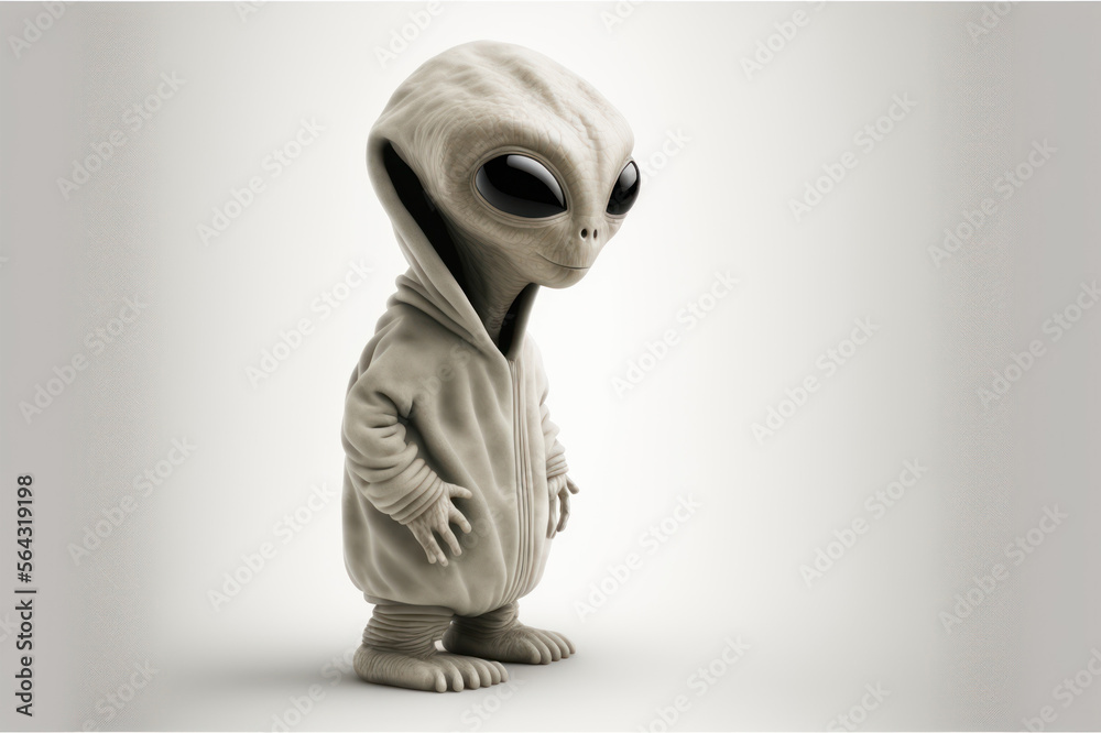 Alien Visitors Concept: Extra terrestrial beings visiting Earth with their spacecraft, generative ai Alien Visitors Concept: Extra terrestrial beings visiting Earth with their spacecraft, generative ai
