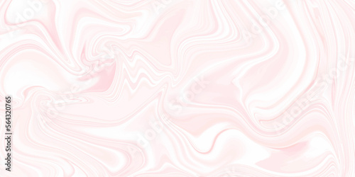 Subtle pink abstract liquid paint textured background with decorative spirals and swirls. Light pattern for modern creative trendy design, marble texture style for illustrations