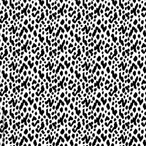 Animal vector seamless pattern. Fashion trend background