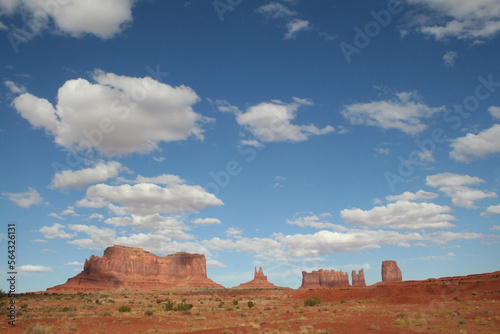 monument valley in the afternoon
