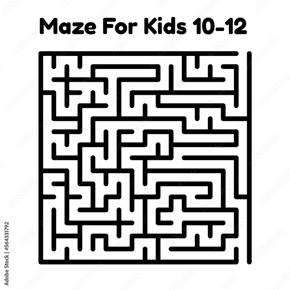 Maze Puzzle For Kids