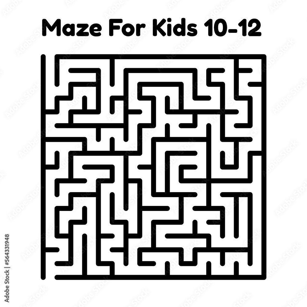 Maze Puzzle For Kids