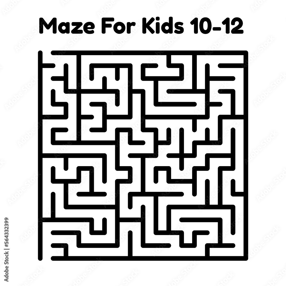 Maze Puzzle For Kids