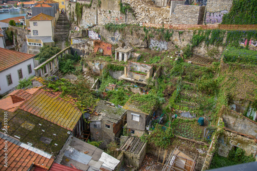 Fototapeta premium Architecture details of the pretty city of Porto in Portugal