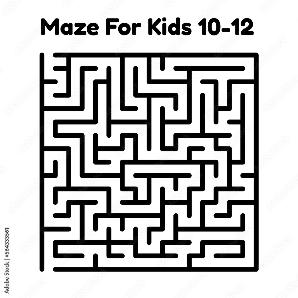 Maze Puzzle For Kids Maze Puzzle For Kids