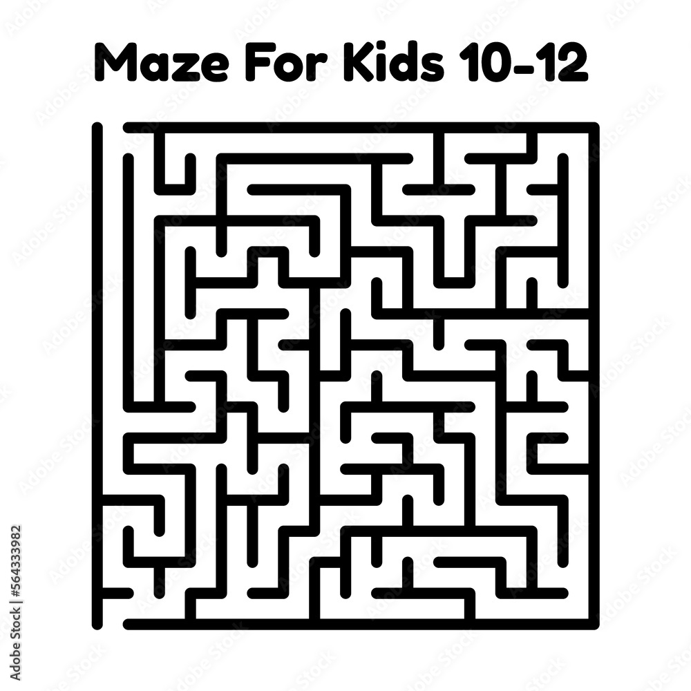 Maze Puzzle For Kids