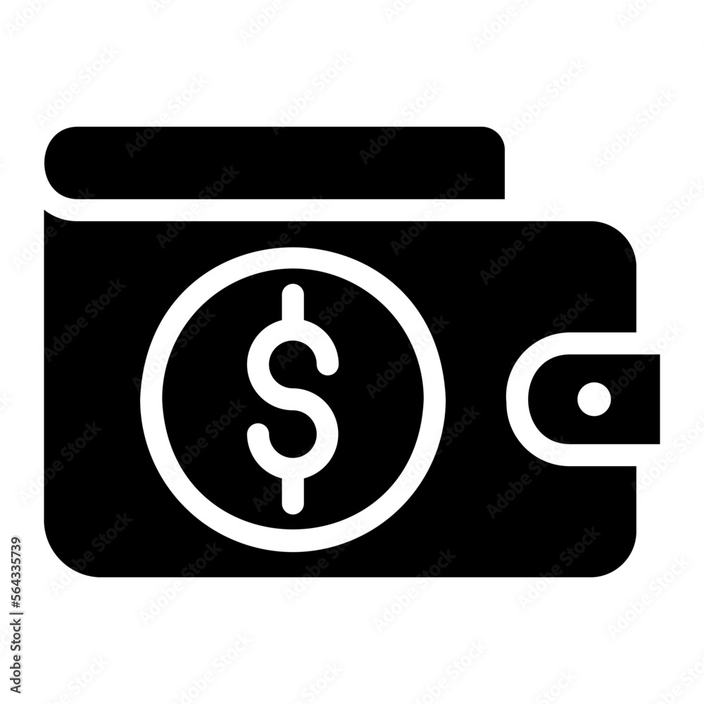 wallet glyph icon wallet glyph icon