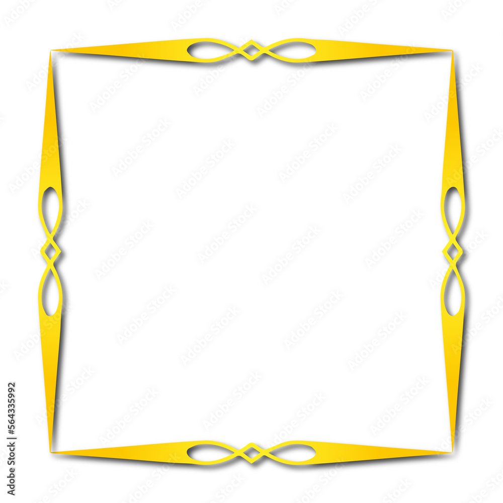 Fototapeta premium frames in vintage style with elements of ornament, art, pattern, background, texture