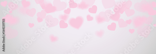 Pink sweet hearts background - love design for valentines day - mothers day