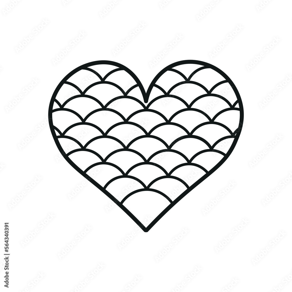Valentine heart for your design. Valentine heart for your design.