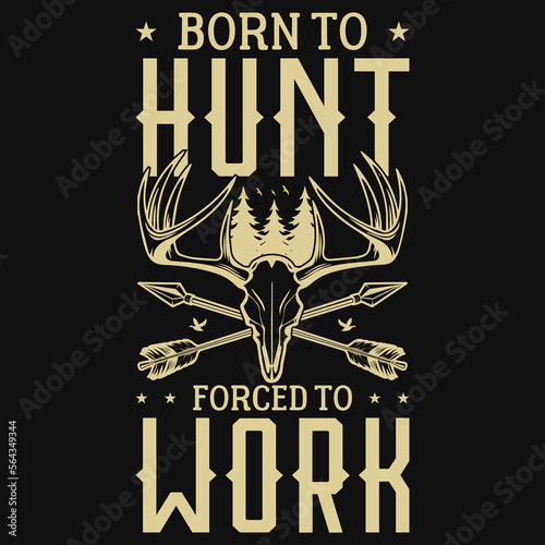Hunting tshirt design 