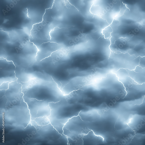 High-Resolution Thunder Storm Overlay Texture Background Showcasing the Dynamic and Intricate Patterns of a Storm, Perfect for Adding a Touch of Energy to any Design and Conveying a Sense of Power